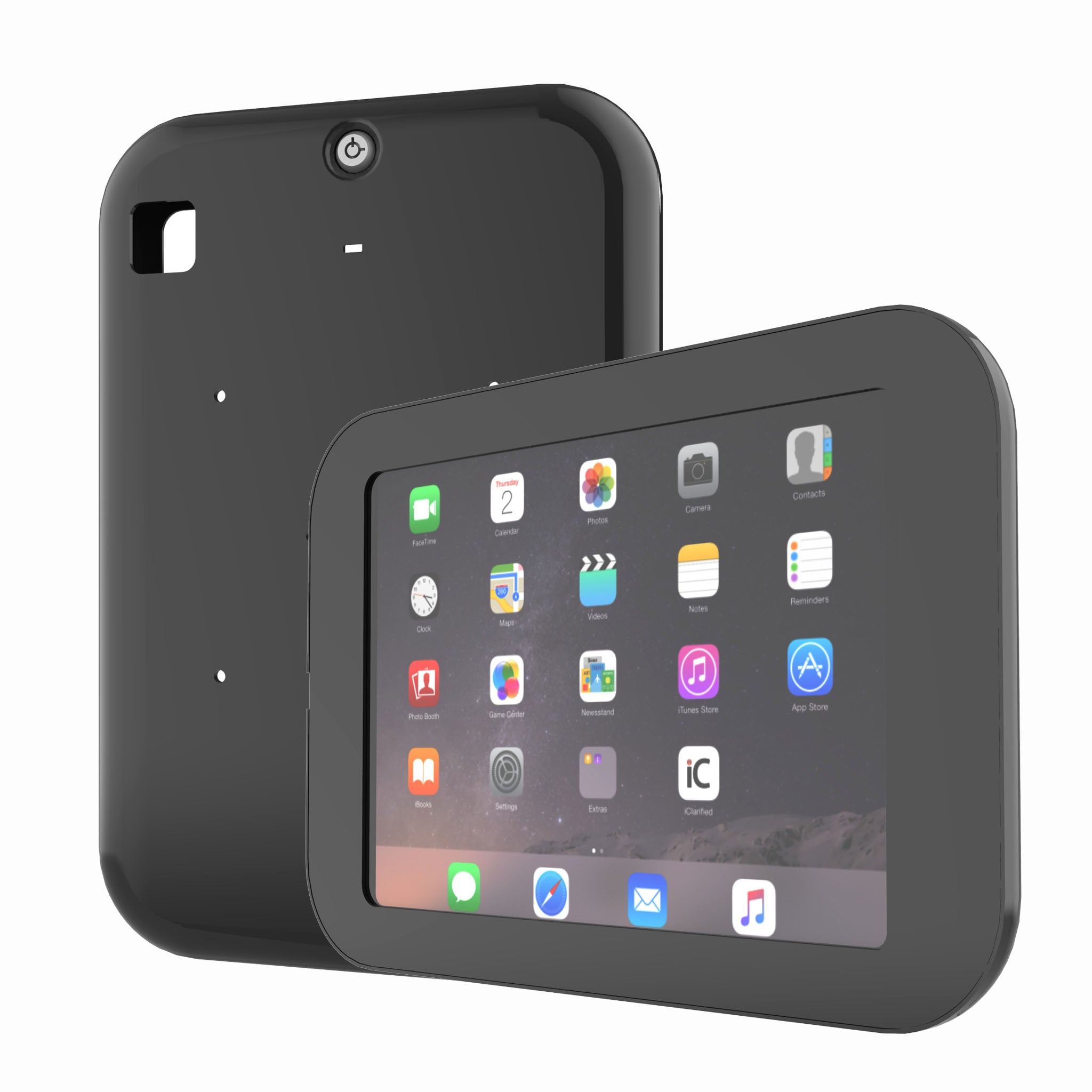 Security Tablet Metal Case Enclosure for iPad and other Brand Tablets