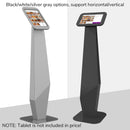 Anti Theft Tablet Floor Stand For Exhibition Auto Car Show Store Popular Design