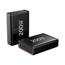 200W USB C Charger 6-Port Desktop Charging Station for Phone Tablet Laptop Charger