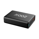 200W USB C Charger 6-Port Desktop Charging Station for Phone Tablet Laptop Charger