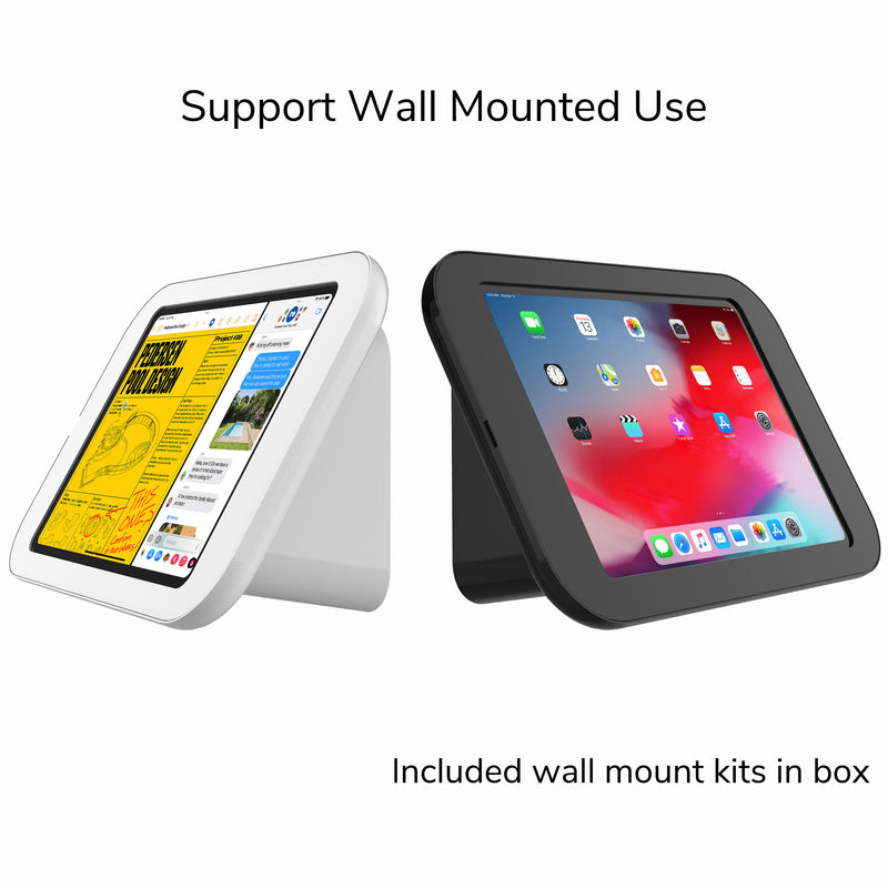 Counter Display Tablet Lockable Tablet Counter Stand for iPad 10.2 to 11 Inch Desktop Holder