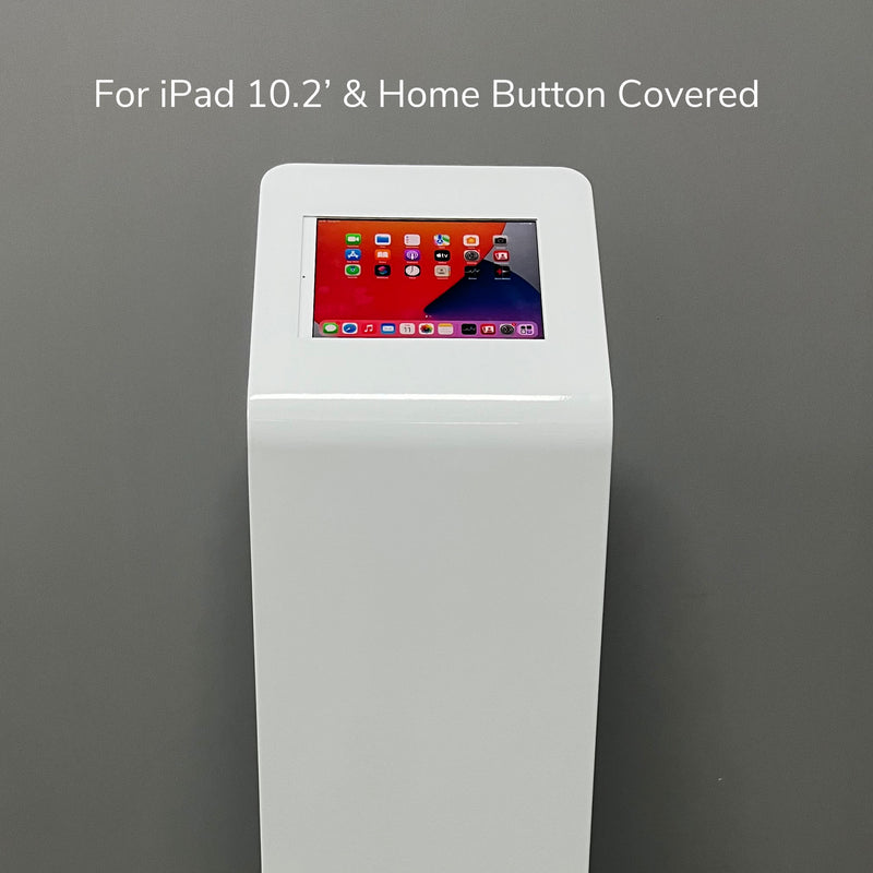 Metall-Bodenständer für iPad 10.2 Querformat, abschließbar