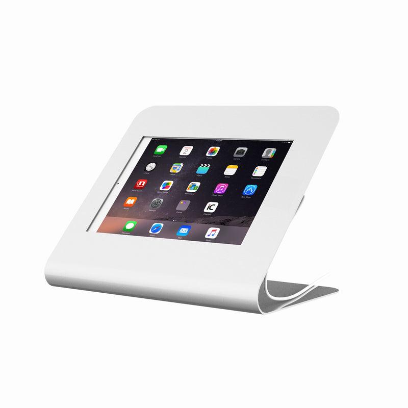 Support de comptoir paysage en métal pour iPad 10,2 pouces