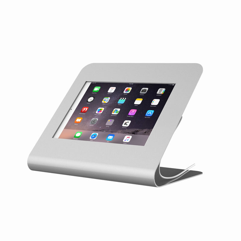 Support de comptoir paysage en métal pour iPad 10,2 pouces