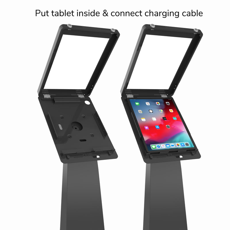 Support verrouillable en métal pour iPad Pro 12,9 pouces, support au sol