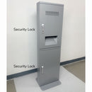 Outdoor Waterproof Tablet Kiosk for iPad Stand Cooling Heating