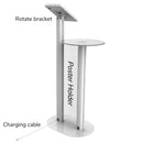 Adjustable Tablet Podium Stand for iPad Pro 11 12.9 with Poster Artwork