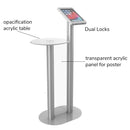 Adjustable Tablet Podium Stand for iPad Pro 11 12.9 with Poster Artwork