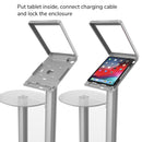 Adjustable Tablet Podium Stand for iPad Pro 11 12.9 with Poster Artwork