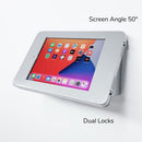 Dual Locks Wall Mount Stand for iPad 10.2 inch