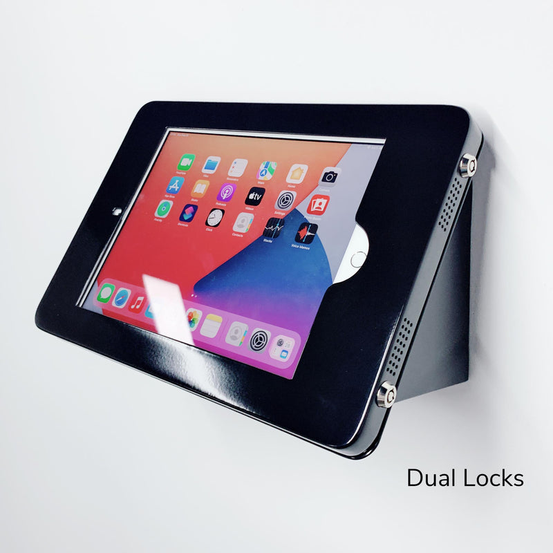 Dual Locks Wall Mount Stand for iPad 10.2 inch