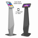 Anti Theft Tablet Floor Stand For Exhibition Auto Car Show Store Popular Design