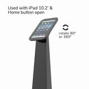 Anti Theft Tablet Floor Stand For Exhibition Auto Car Show Store Popular Design