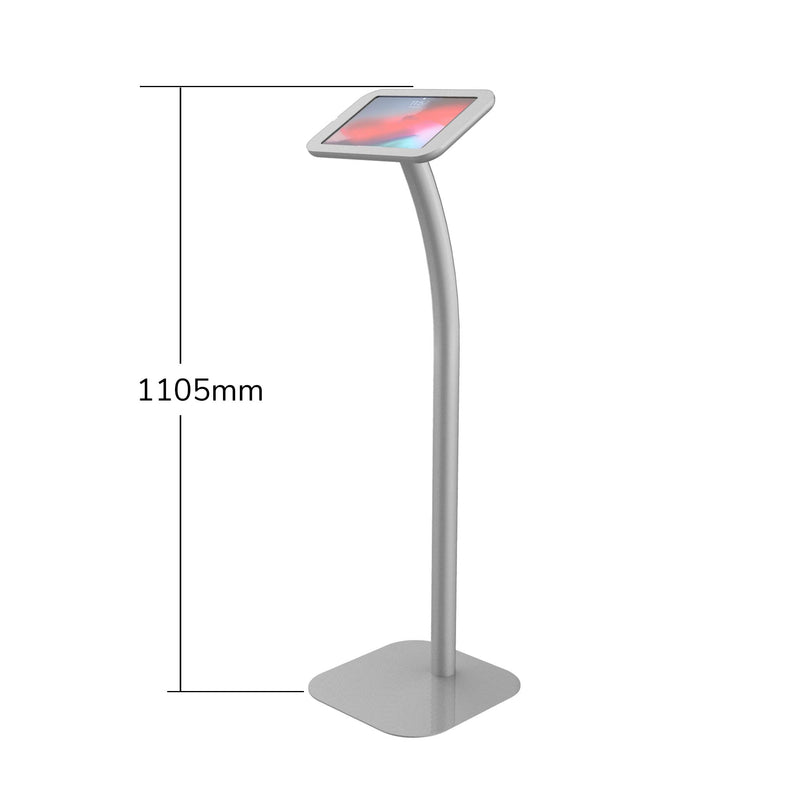 Locking Slim Tablet Display Kiosk for iPad Android Tablets