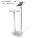 Table de support d'affiche de support de plancher rotatif en métal pour iPad 10.2 à 12.9