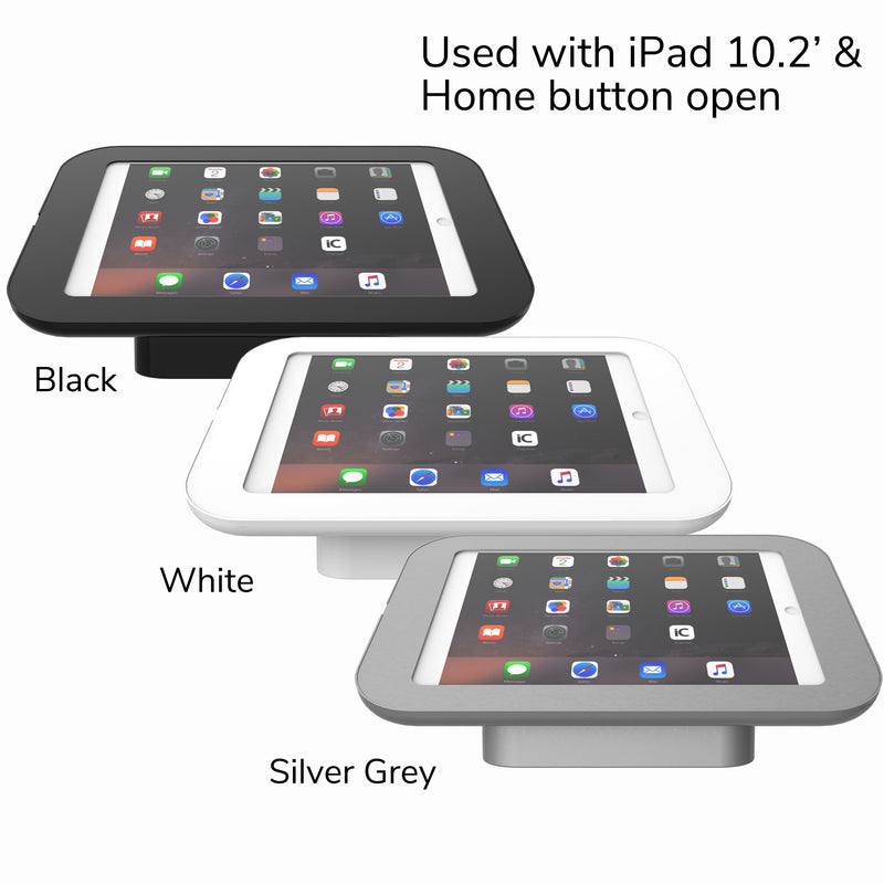 POS Tablet Lockable Counter Stand Desktop Display Kiosk