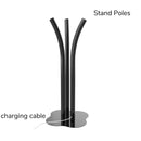 Triple Sided Floor Stand For iPad Anti Theft Commercial