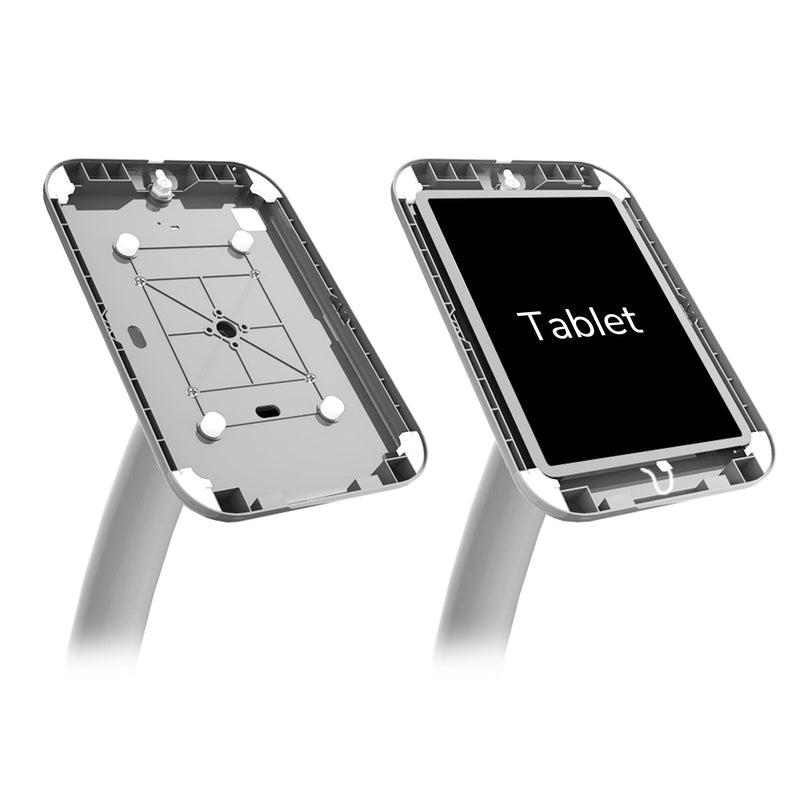 Triple Sided Floor Stand For iPad Anti Theft Commercial