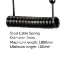 Universal Retractable Spring Cable Lock Computer Key laptop Tablet Stand lock